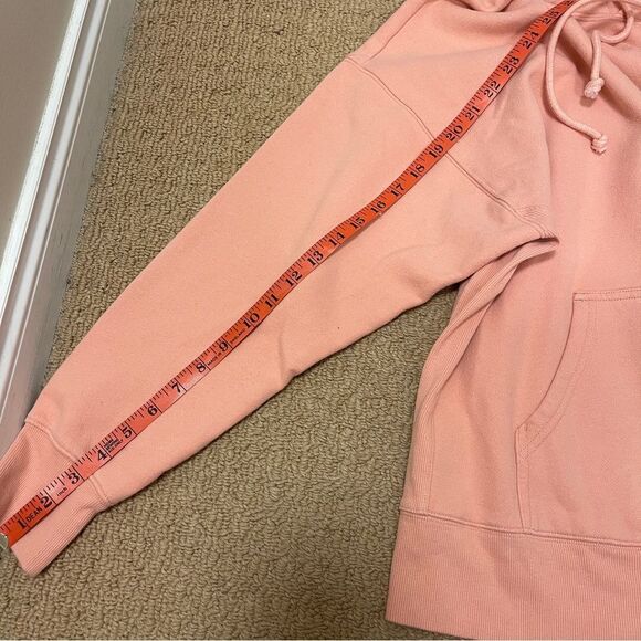 NWOT TNA Aritzia Cozy SweatFleece Boyfriend Hoodie Pink - Picture 10 of 10